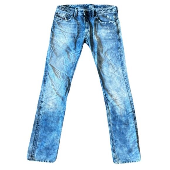 Diesel Other - Diesel 32 x 32 Acid Wash Thavar Distressed Slim Skinny Jeans